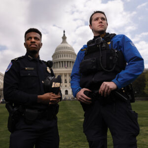 Officer Ryan Parker ’19 and Officer Joseph Martorano ’21 United States Capitol Police